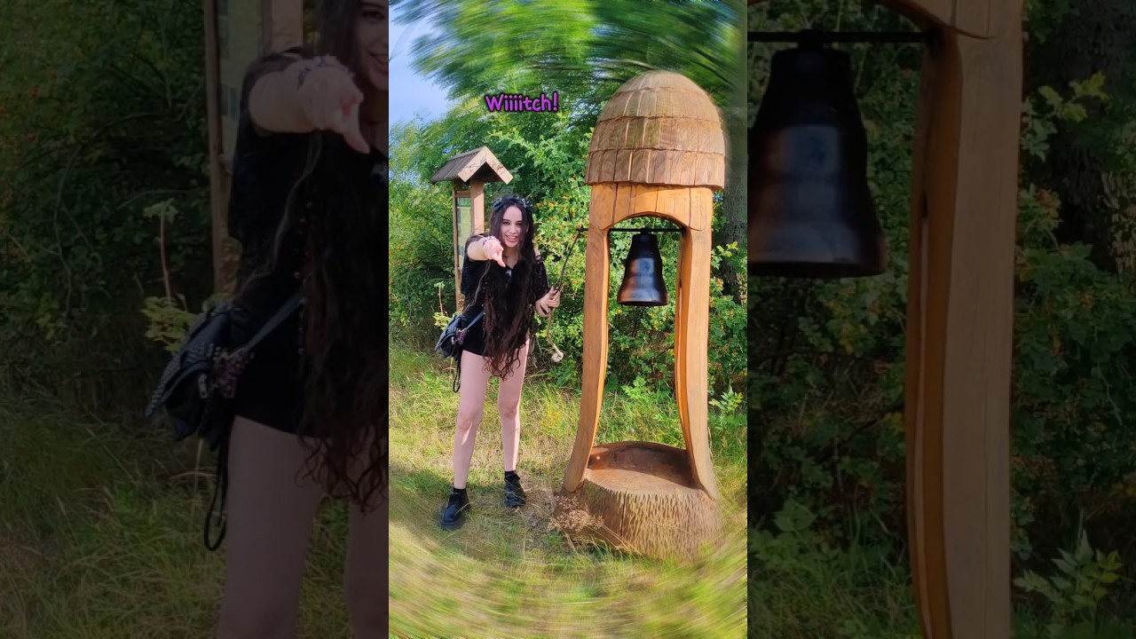 It's the witch's trial! Come burn your Witch w/@nikkihatsunecosplay#shorts
