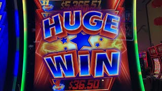 Amazing Win on Quick Hit Blitz Slot on 02nd March 2023 at Elements Casino Surrey Canada