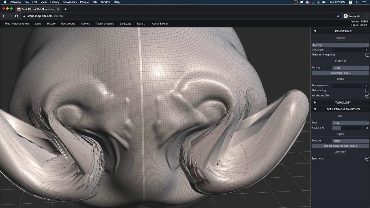 Blender shrinkwrap
