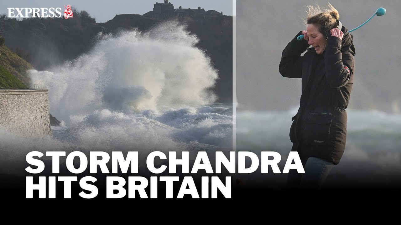 LIVE: UK braces for another battering as Storm Chandra approaches