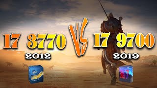 I7 3770 Vs I7 9700 In 7 Games With Rtx 2060 in 2020
