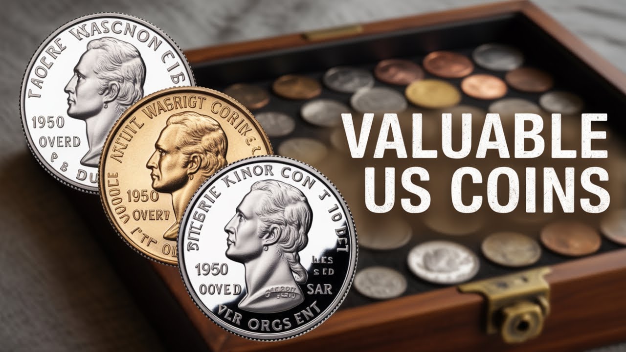 3 Ultra Rare US Coins Worth BIG Money – Learn Their History and Value!