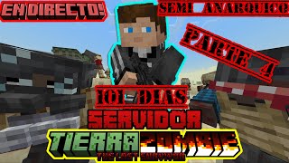 101 Dias EN UN SERVER DE APOCALIPSIS ZOMBIE SEMI ANARQUICO / Minecraft Bedrock 1.20.80+ PARTE 4