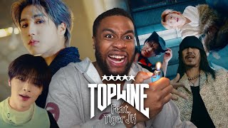 Stray Kids &quot;TOPLINE (Feat. Tiger JK)&quot; Video Reaction!