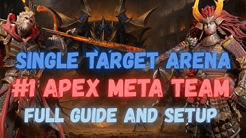 #1 Apex Single Target Arena Meta | Watchers Setup | Watcher of Realms
