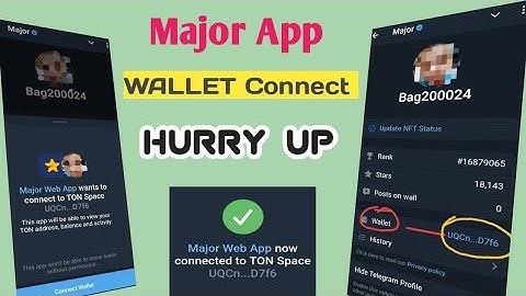 Guide to Playing Spin Game with Major Mining Bot Wallet Connect| @AizazEngineer @RihanMonitor