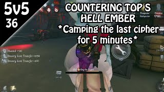 The Pain of fighting S badge HELL EMBER