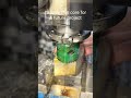 Manually Machining a CNC spindle motor mount #machinist #cncrouter