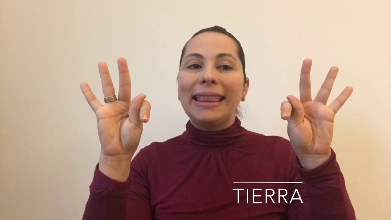 LSM VOCABULARIO DE NATURALEZA