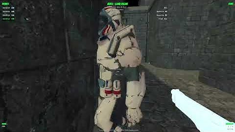 Three.js - FPS Game Engine Preview (moFX - GameEngine)