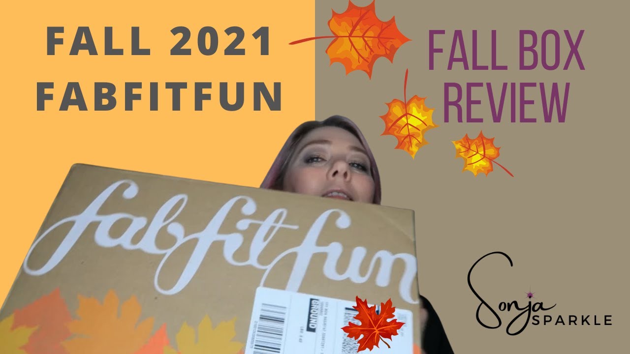 FabFitFun Fall 2021 Unboxing - See all the fun goodies that I got!