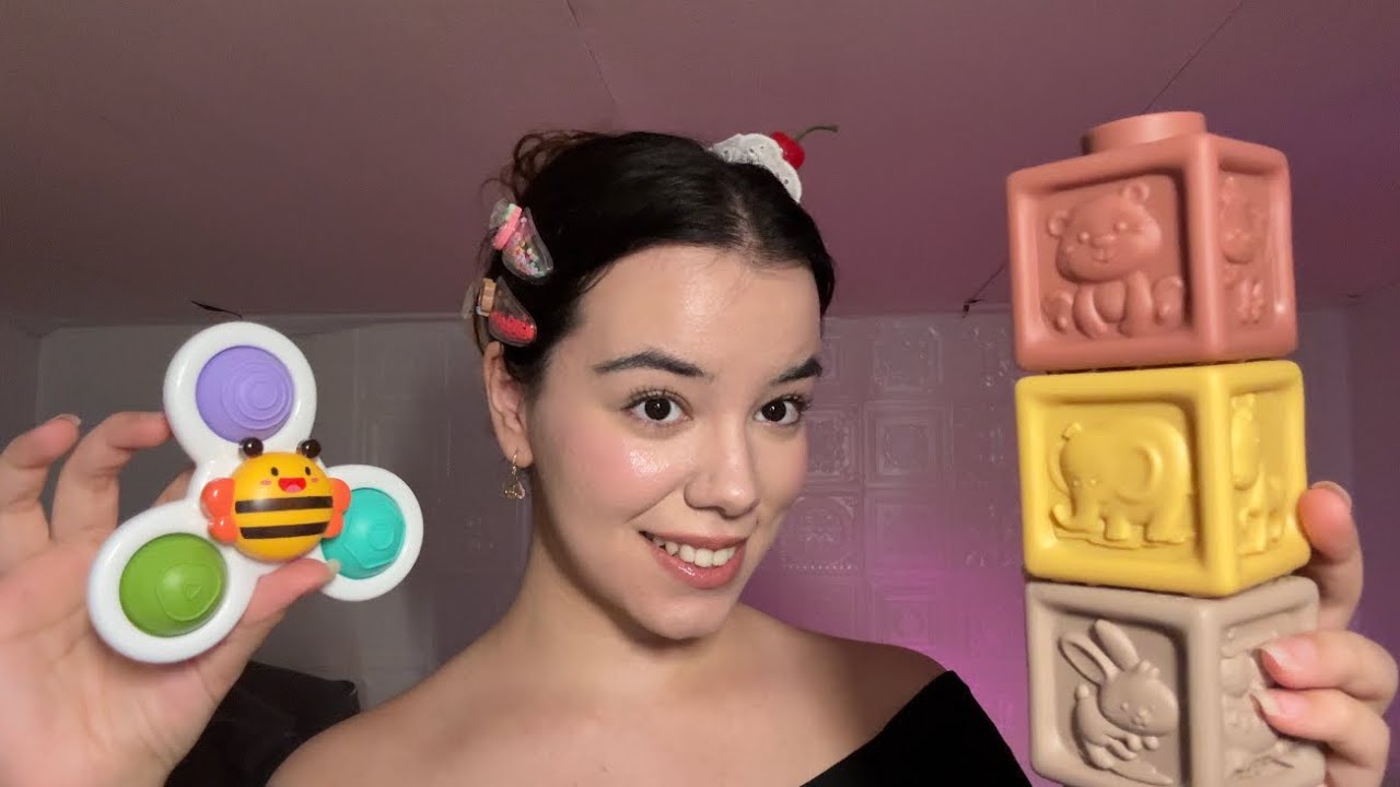 ASMR for the Little Subscribers🧸🩵 Book Reading, Animals, Relaxing Activities🧩