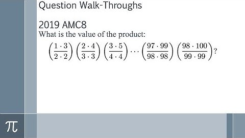 2019 AMC8 Question 17 - Walkthrough