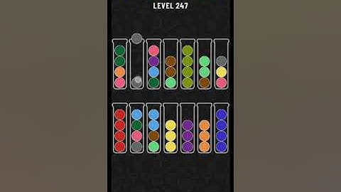 Ball sort puzzle level 247