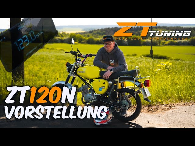 ZT 120N Vorstellung Prüfstand + Fahreindrücke ZT Tuning Simson S51