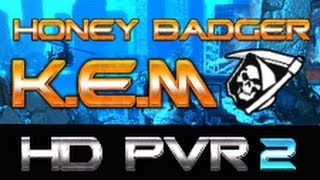 COD GHOSTS: K.E.M STRIKE w/HONEY BADGER ON CHASM!!! - HD PVR 2 & BLUE SNOWBALL! [MERRY CHRISTMAS]