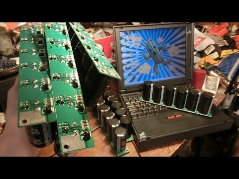 Supercapacitor ThinkPad Laptop power experiments