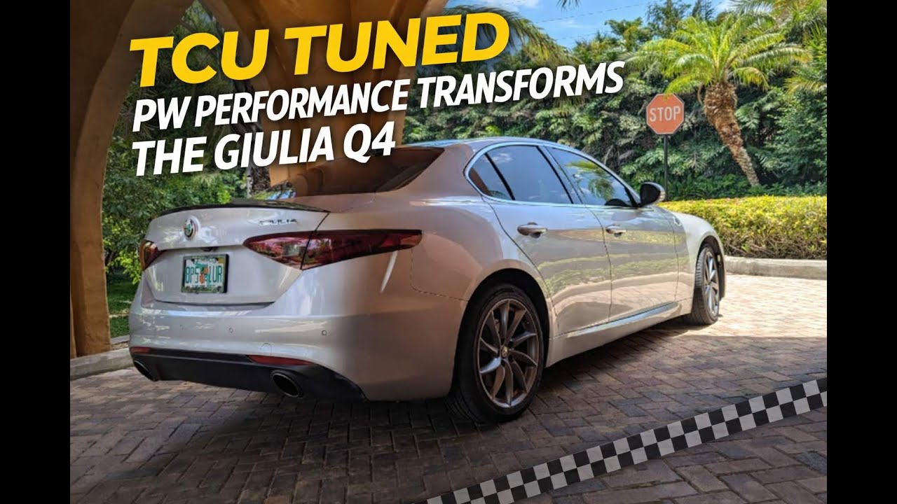 The Giulia Q4 Finally Shifts Right — PW Performance TCU Tune & Trofeo Ultimo Road Test.