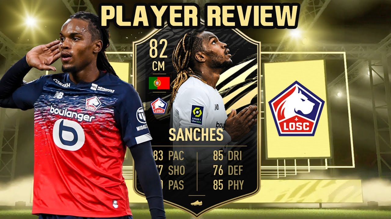 HE IS A TANK! 82 TOTW RENATO SANCHES PLAYER REVIEW! FIFA 21 ULTIMATE TEAM