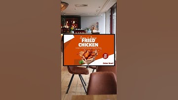 Digital Fried Chicken Menu Templates -#10