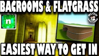 EASIEST WAY  to BACKROOMS AND FLATGRASS / Nico's Nextbots