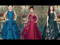 Kids Long Frock Designs|Party Wear Anarkali Frock Desighns