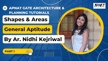 GATE Architecture and Planning: Solve Aptitude questions involving shapes and areas - APNAT