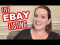 How to Create an Ebay Listing & Crosspost to Etsy with Keywords, Description, and Title