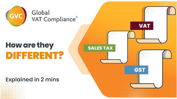 VAT / GST and Sales tax. How are they different?