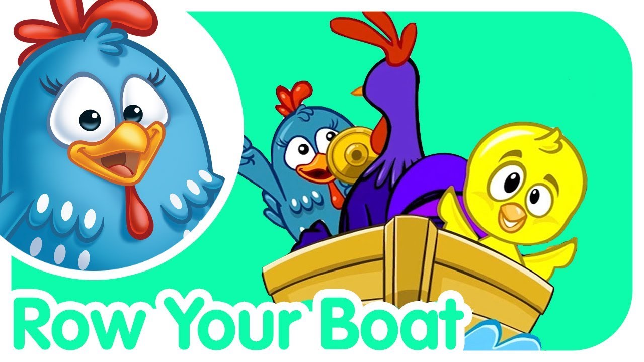 Row Row Your Boat | Lottie Dottie Chicken | Nursery Rhymes For Kids lullabies quotes