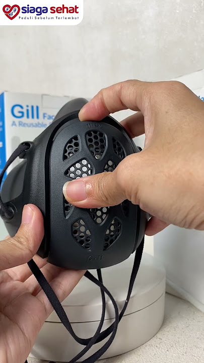 Jaga diri dari polusi udara bersama Gill Mask Reusable Respirator