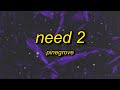 Pinegrove - Need 2 (Lyrics) | nothing here to care about (pinegrove shuffle)