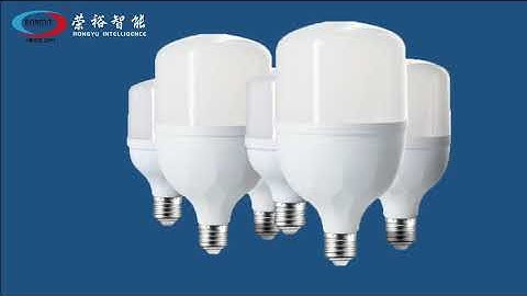 LED bulb automatic assembly machine and aging machine test line