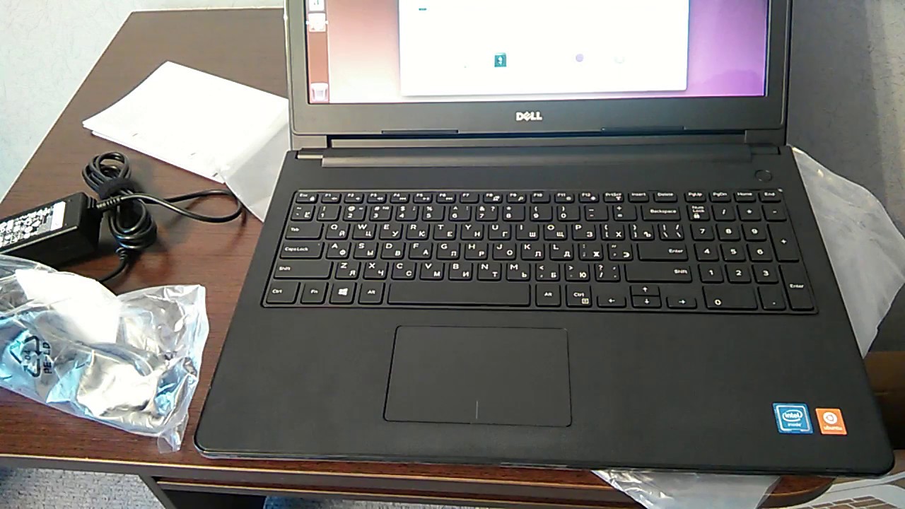 Dell Inspiron 3552 unboxing - YouTube