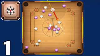 Carrom Meta - Board Disk Game - Gameplay Walkthrough Part 1 All Levels (Android & iOS)