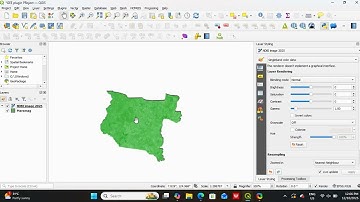 NDVI Mapping in QGIS Using Google Earth Engine 🌱