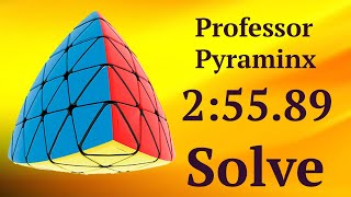 Professor Pyraminx Solve 2:55.89 | Профессор Пираминкс - сборка на скорость