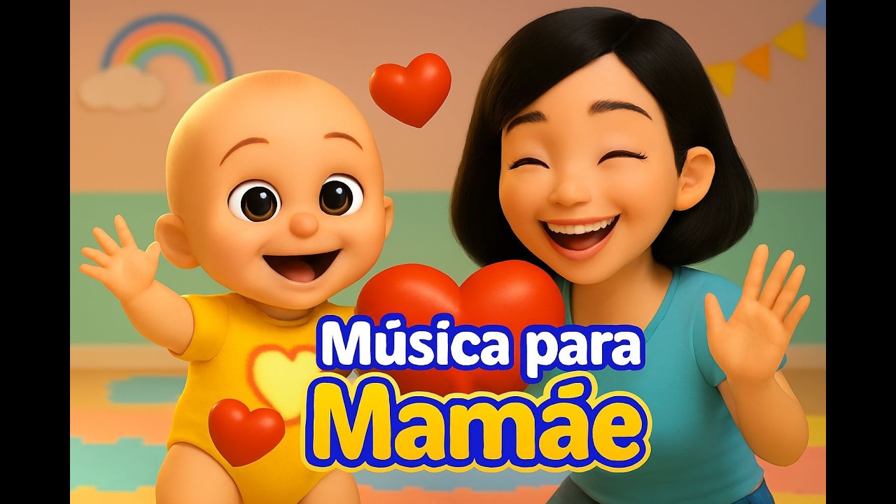 🎶 Música para Mamãe 💖 – Canção Infantil Fofa e Divertida Mamãe Tum-Tum ...
