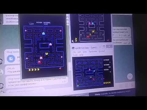 Hiding Spot Bug - original Pac-Man, Pac-Man ZX Emulator, Spekku-Man