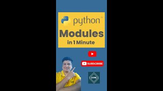 Learn Python Modules In 1 Minute Python Modules Tutorial For Beginners And Students