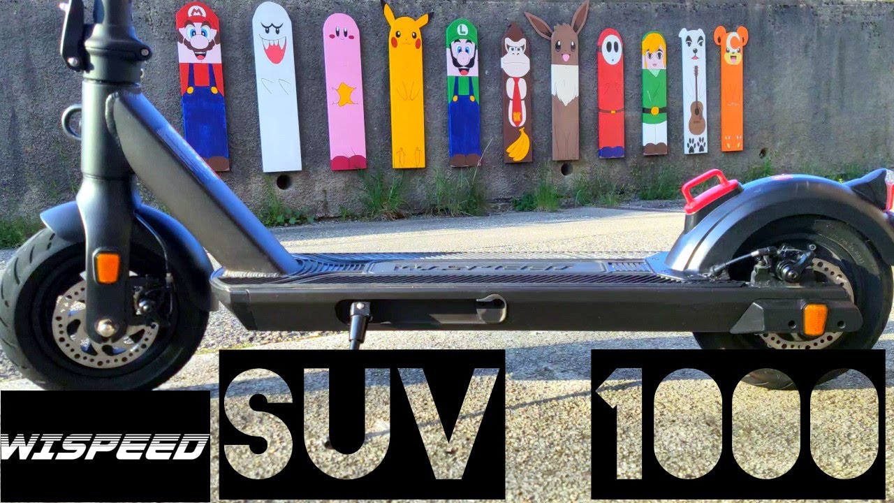 Test Wispeed SUV1000 : une trottinette électrique vive et endurante