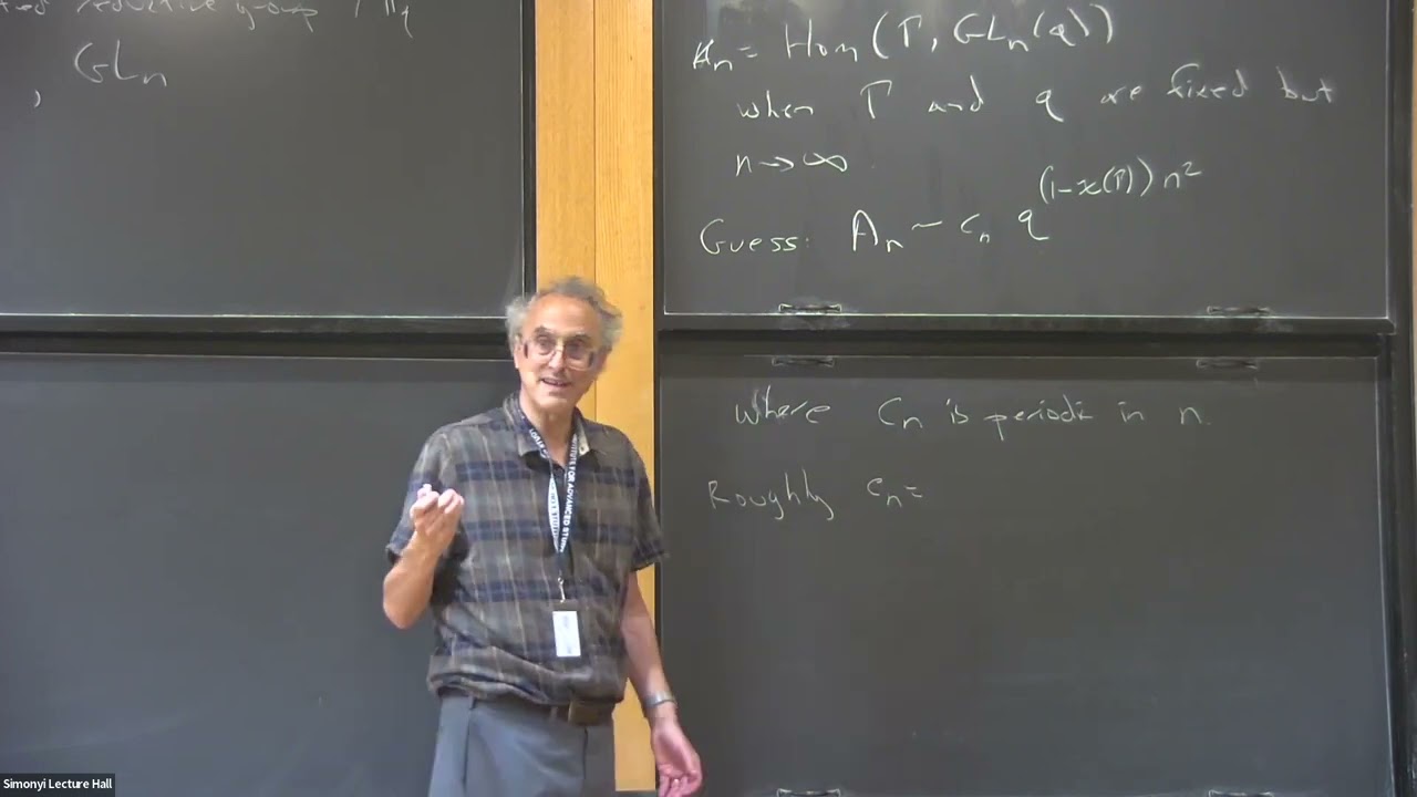 Counting Representations of Fuchsian Groups Over Finite Fields - Michael Larsen
