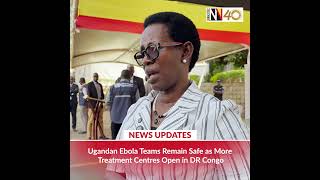 Ugandan Ebola Teams Safe in DRC, More Treatment Centres Planned, Says Atwine
📽️ Ugandan health workers deployed to the Democratic Republic of Congo to support the Ebola response are safe and continuing to treat and test patients, according to Ministry of Health Permanent Secretary Dr Diana Atwine.
Speaking to journalists at the Ministry of Health headquarters, Atwine said Uganda is preparing to expand its medical mission in the DRC with additional Ebola treatment centres.
#NewsInBytes #VisionUpdates Ugandan Ebola Teams Safe in DRC, More Treatment Centres Planned, Says Atwine