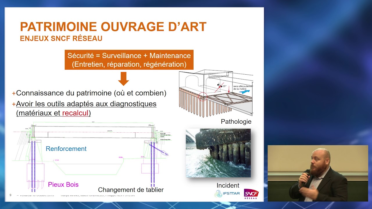 Investigation et calcul des ouvrages anciens sur fondations en bois : effets de groupe - YouTube