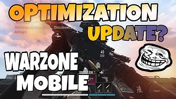 WARZONE MOBILE OPTIMIZATION UPDATE GOOD OR BAD !?  #warzone #warzonemobile #shortsvideo #shorts