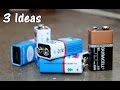 3 Ideas using 9V Battery - Compilation