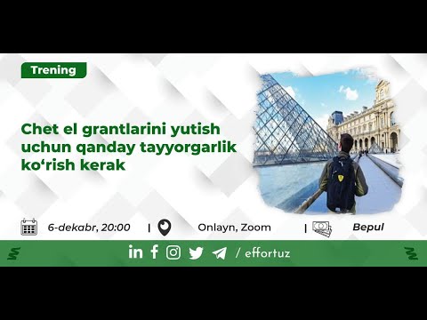 Video: Seminarga Qanday Tayyorgarlik Ko'rish Kerak