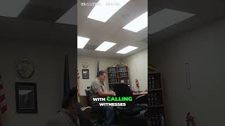 Courtroom Drama: Closing Arguments & Witness Testimony #shorts