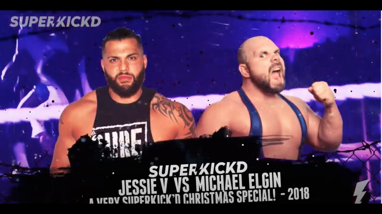 Jessie V vs Michael Elgin 1, Very Superkickd Xmas, Superkickd