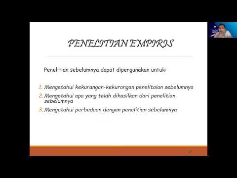 Metode Penelitian 6 : Penelitian Teoritis & Empiris